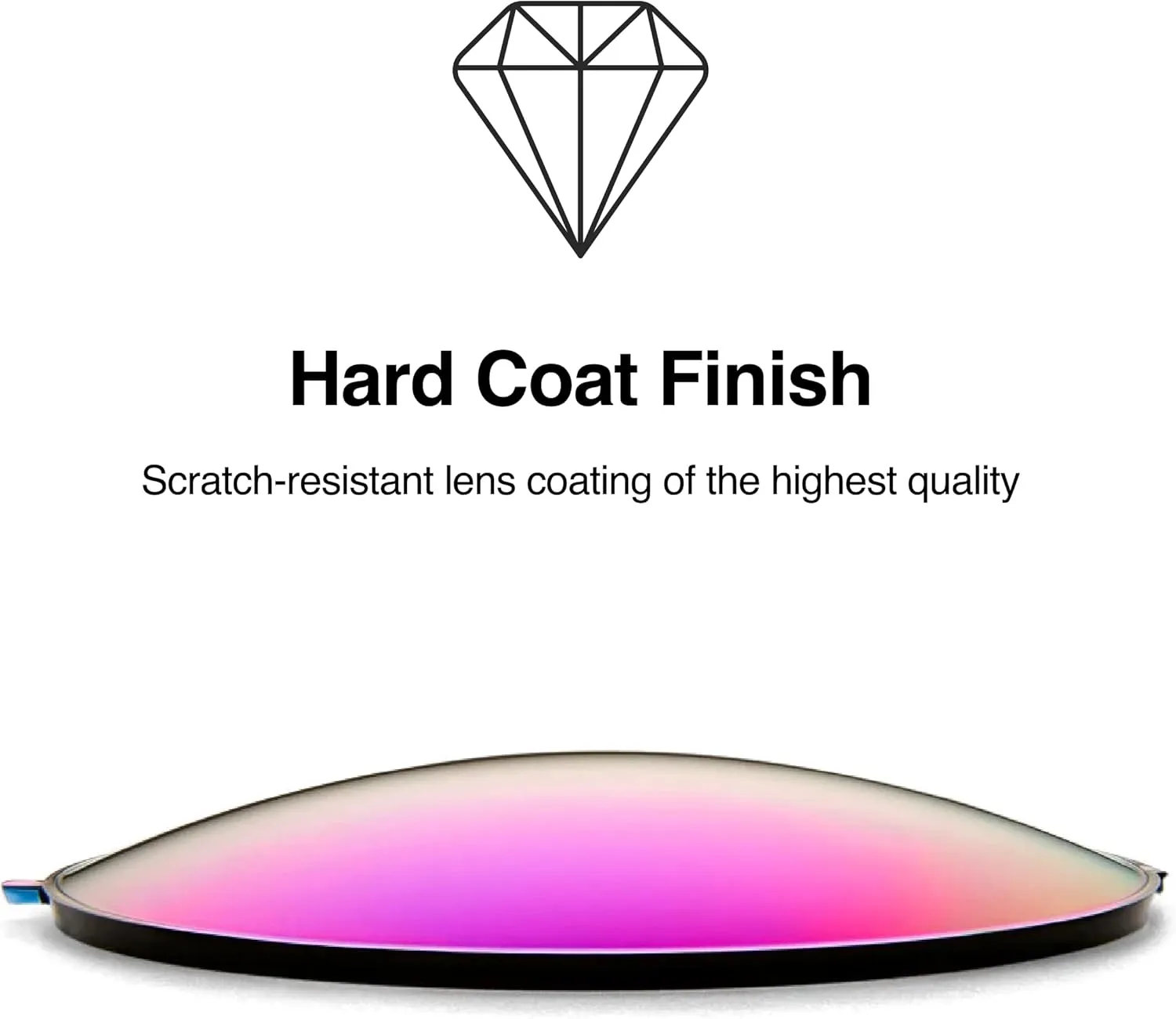 100% HYPERCRAFT Sport Performance Frameless Sunglasses (Gloss Light Grey - Purple Multilayer Mirror Lens)