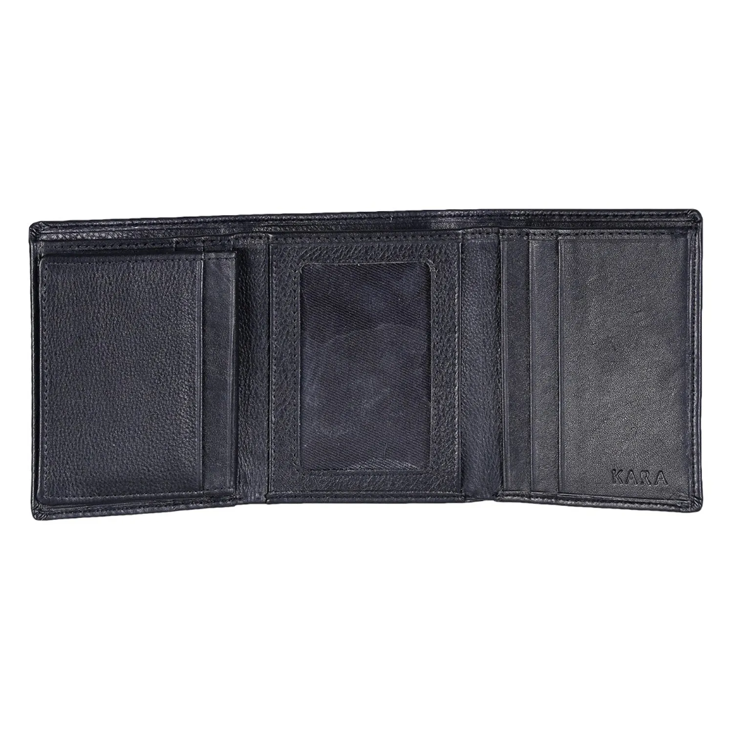 14038 Black Trifold Wallet