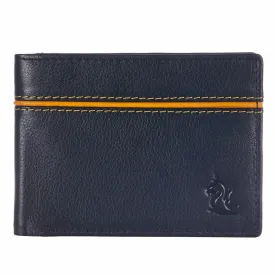 14091 Black & Yellow Bifold Wallet