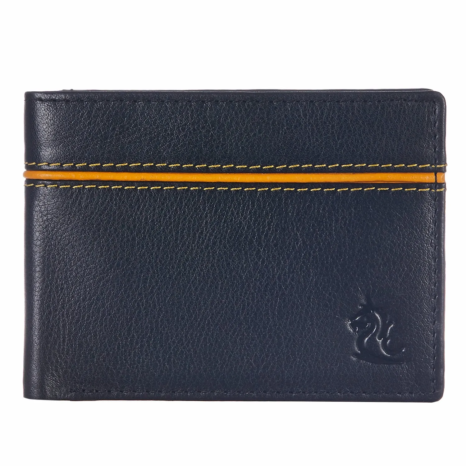 14091 Black & Yellow Bifold Wallet