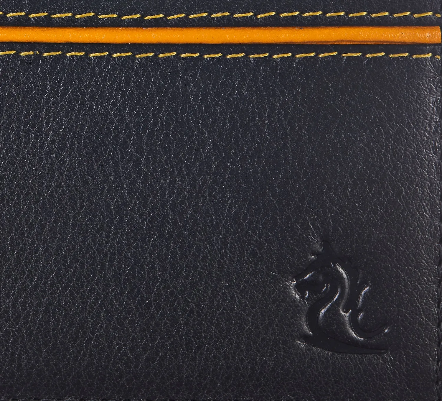 14091 Black & Yellow Bifold Wallet