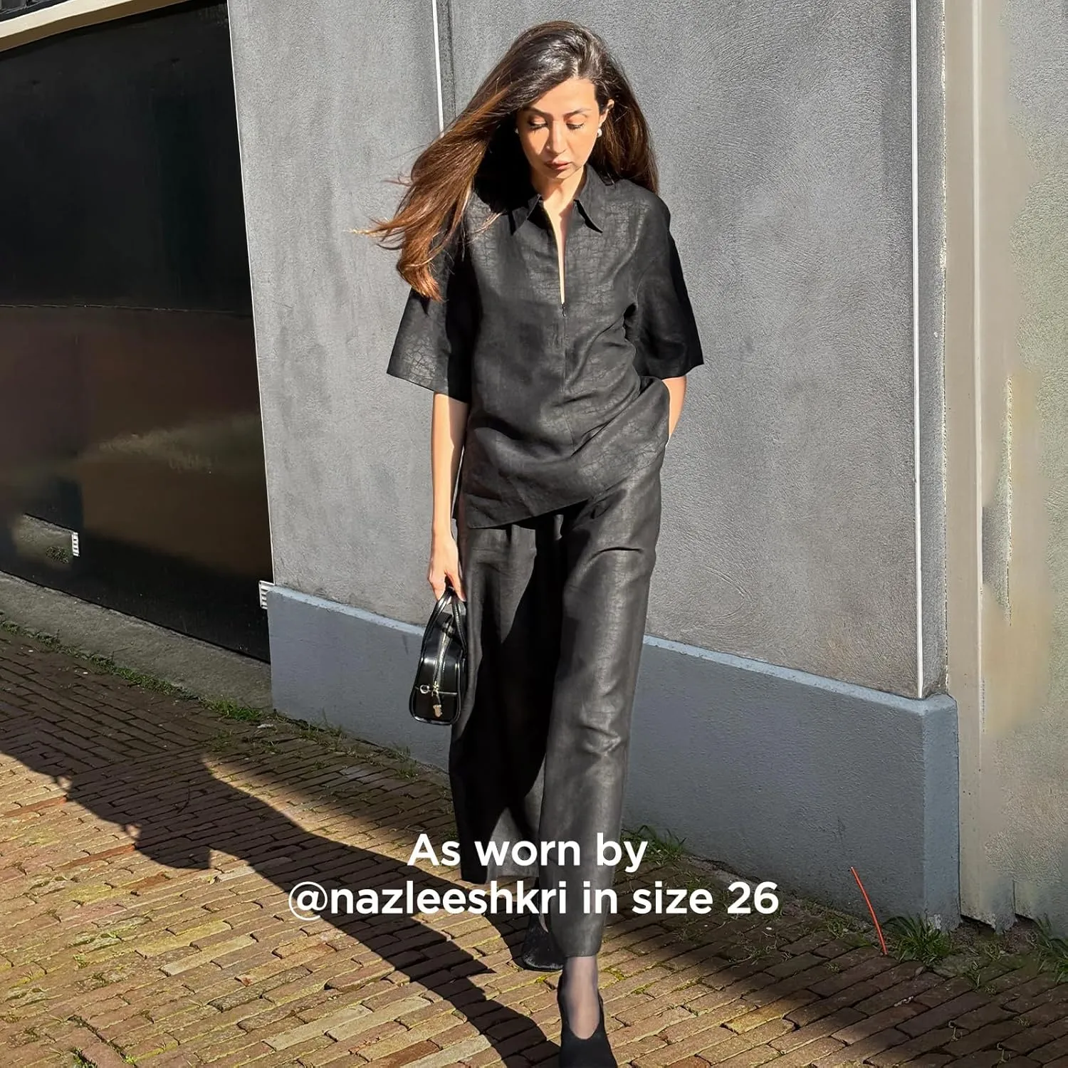 18 MM Xiang Yun Silk Palazzo Pants for Women Straight Loose Wide Leg Pants for Women Beach Vacation Summer with Pocket