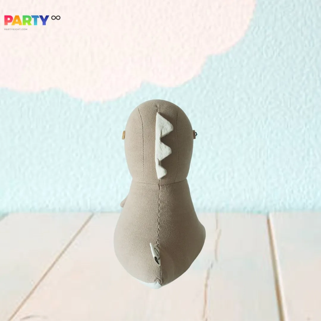 Adorable Khaki Dinosaur Animal Shaped Styling Bookend and Door Shield Nursery Decoration