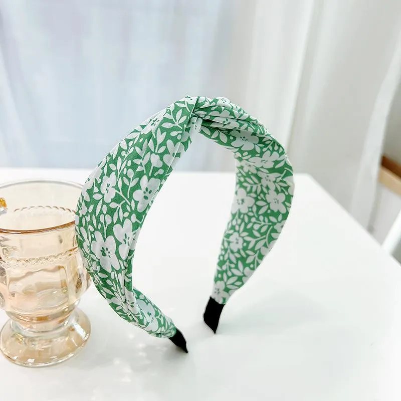 All Over Flower Print Hairband