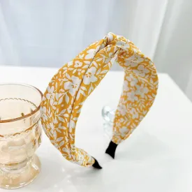 All Over Flower Print Hairband