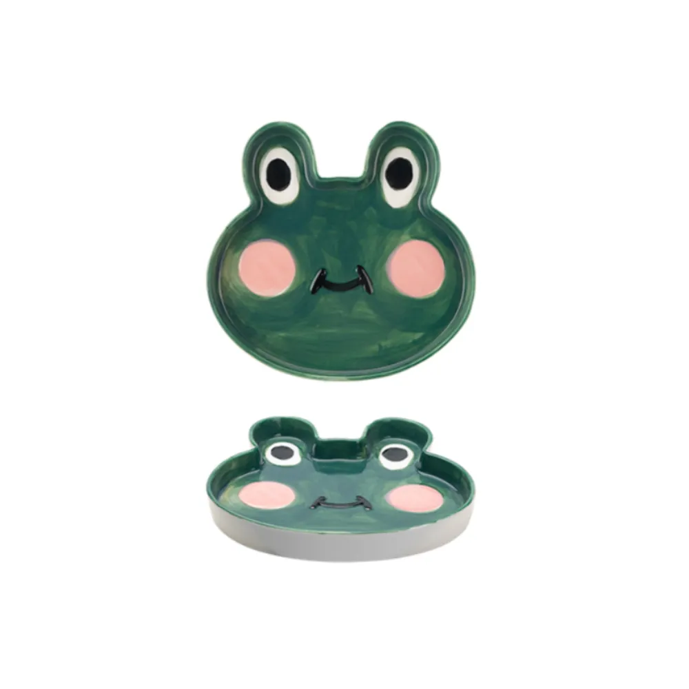 Animal-Shaped Ceramic Plate