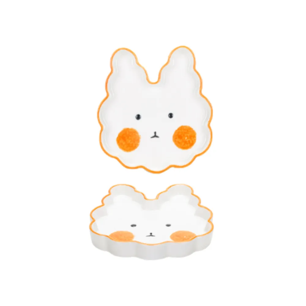 Animal-Shaped Ceramic Plate