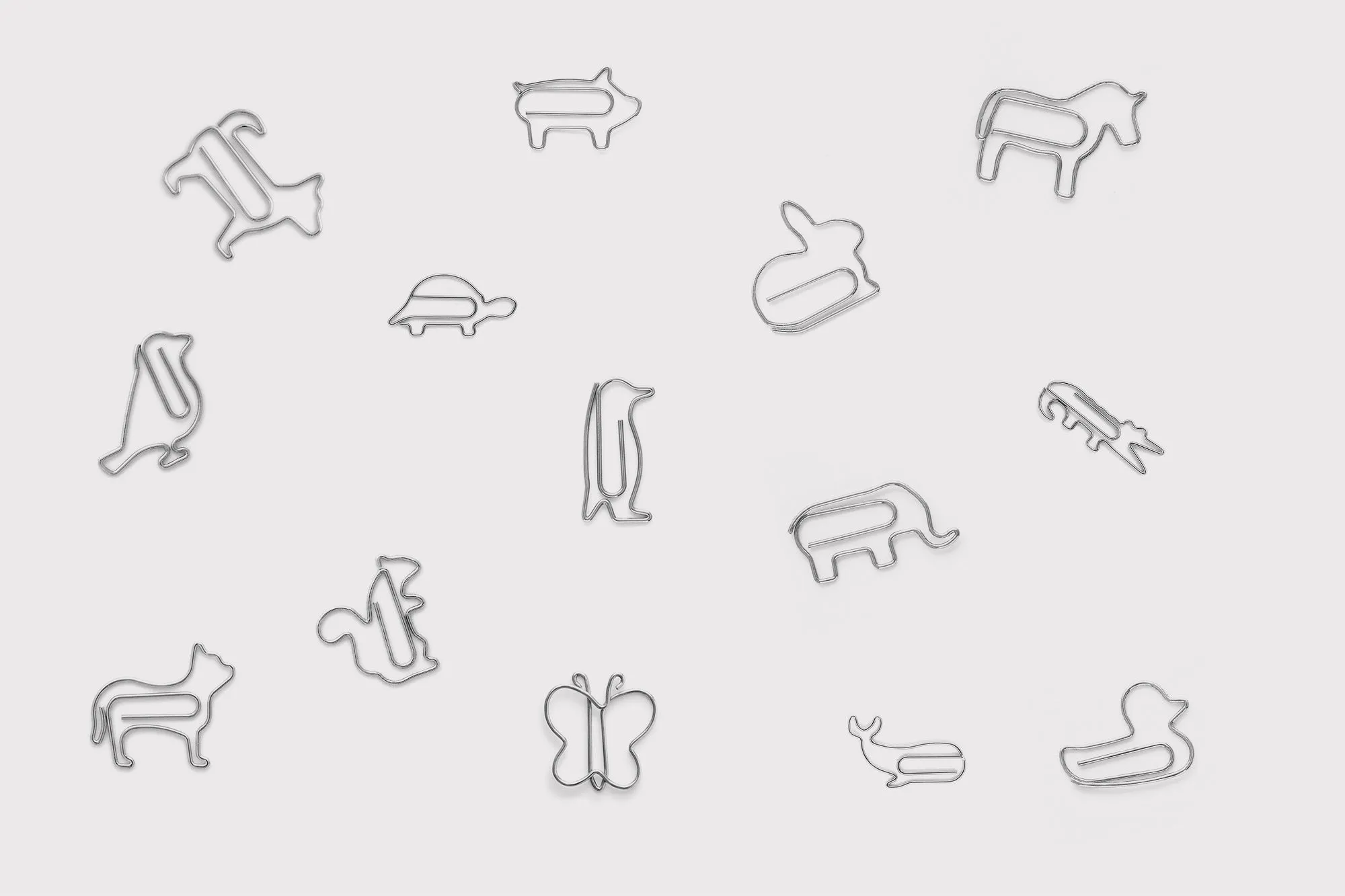 Animal-Shaped Paperclips