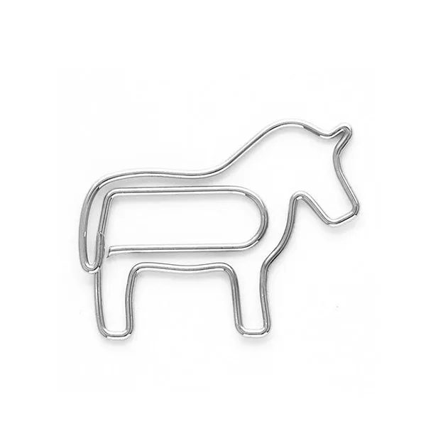 Animal-Shaped Paperclips