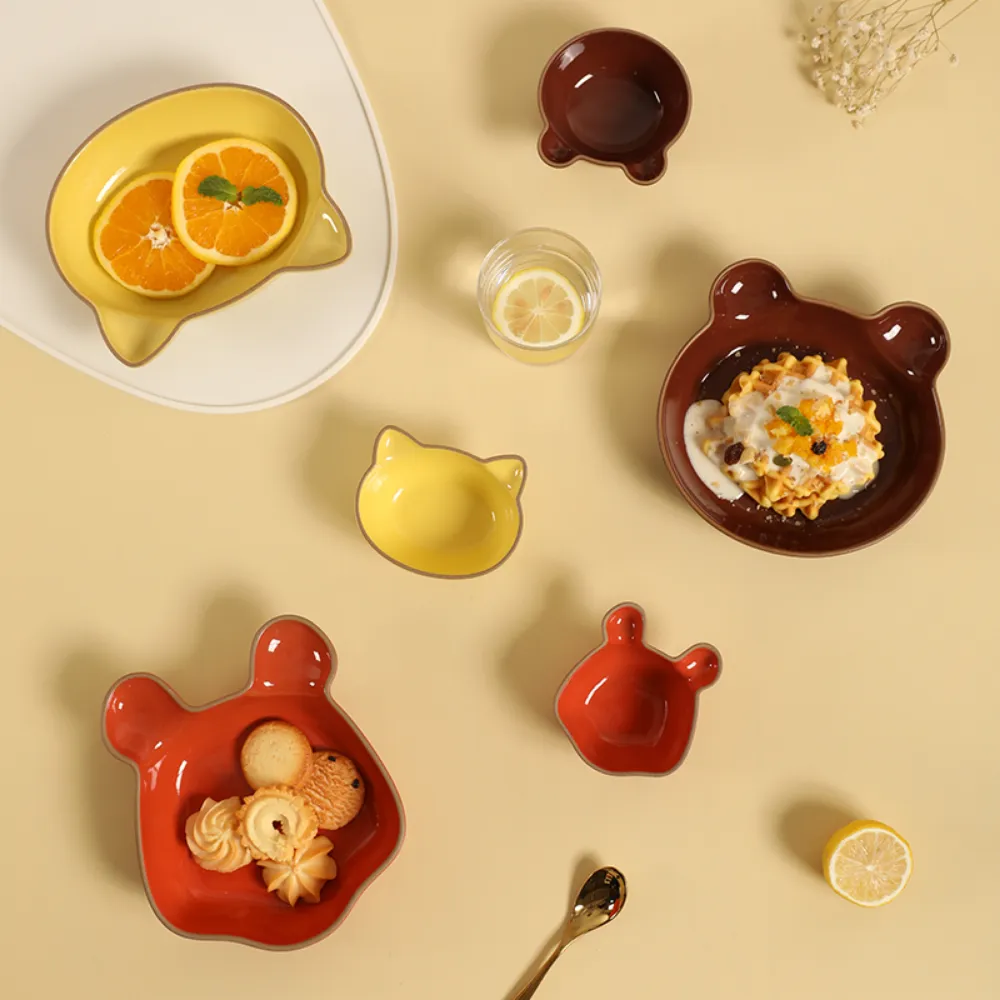 Animal-Shaped Plates