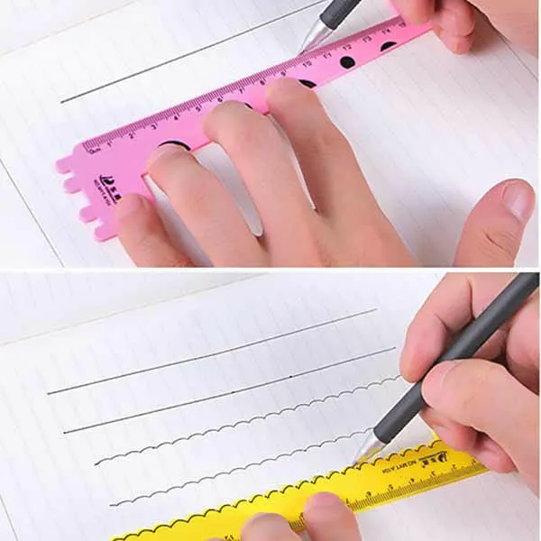 Animal Shaped Rulers, Llama, Giraffes Coloured Children Rulers