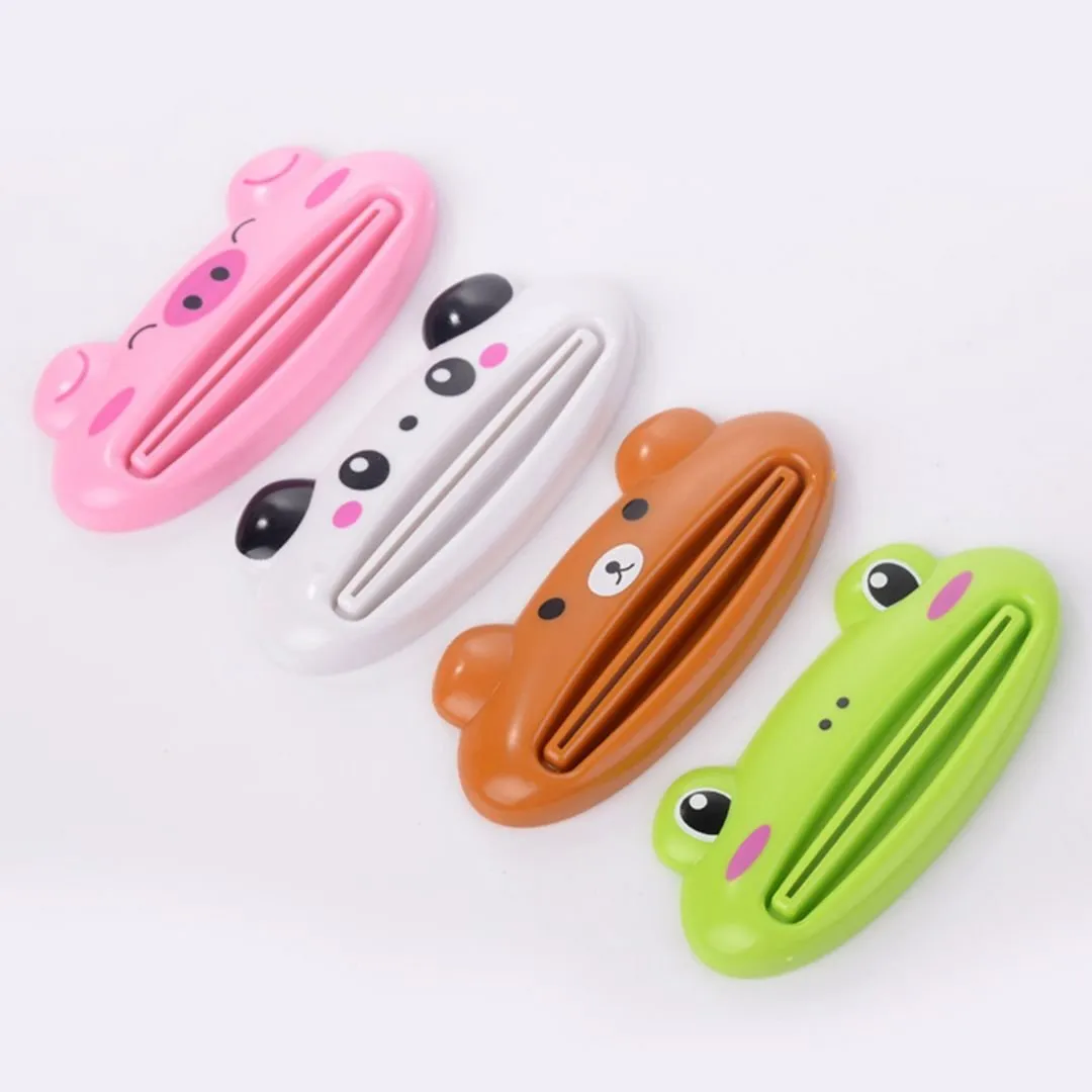 Animal Shaped Tube Squeezer Clip [3.5 Inches, Set of 2]
