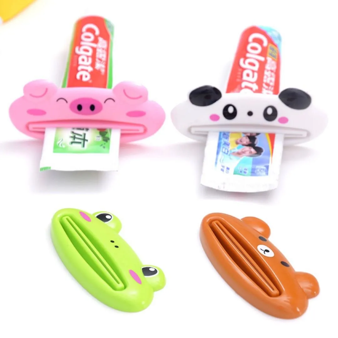 Animal Shaped Tube Squeezer Clip [3.5 Inches, Set of 2]