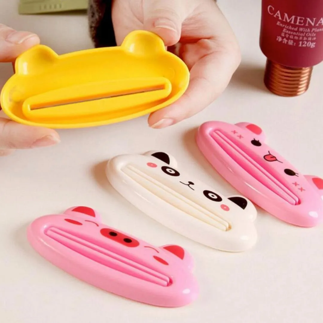 Animal Shaped Tube Squeezer Clip [3.5 Inches, Set of 2]