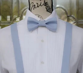 Baby Blue Bow Tie and/or Suspenders (32)