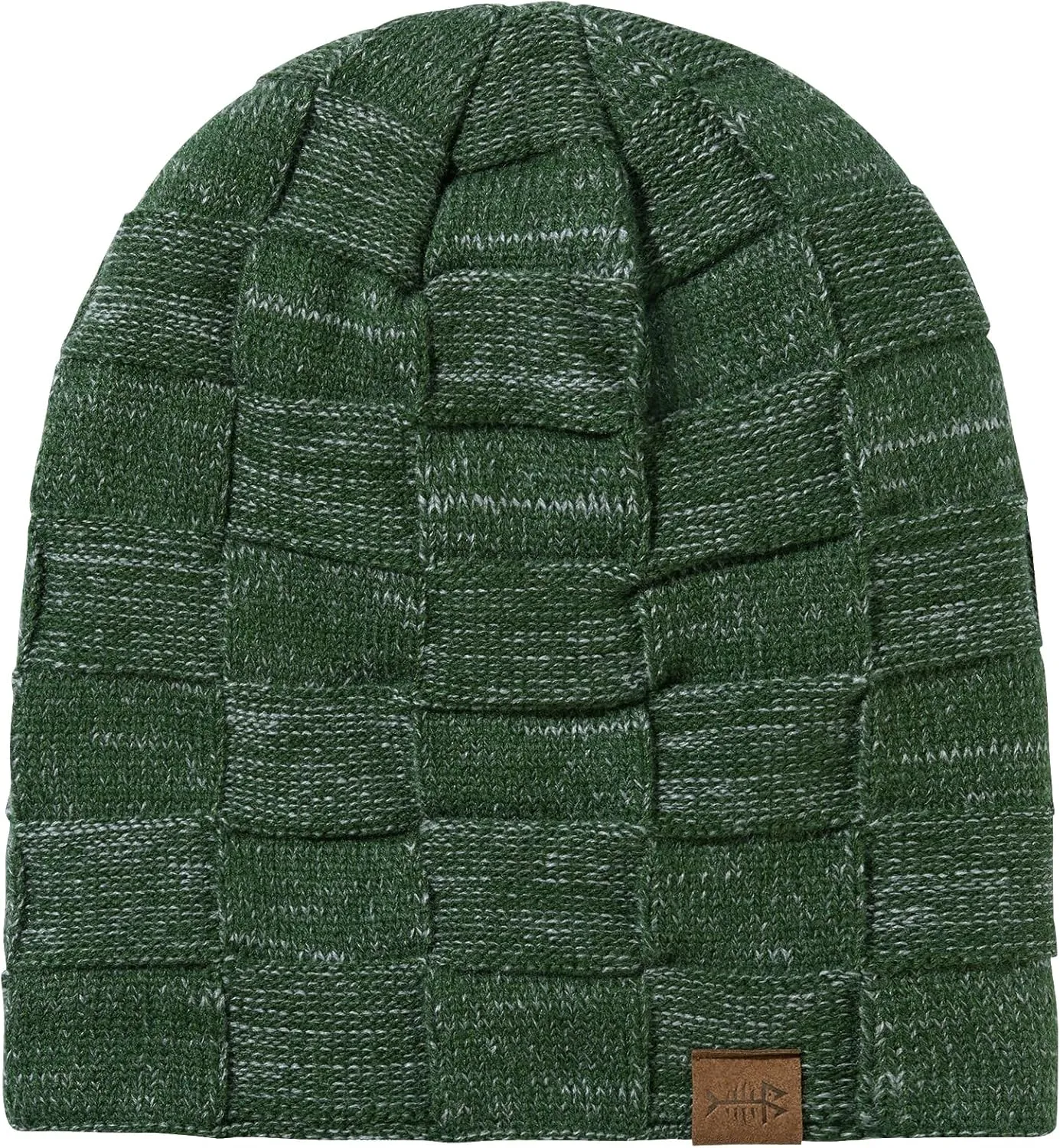 BASSDASH Winter Slouchy Beanies Thick Fleece Lined Skull Cap for Men Women Warm Knitting Hat