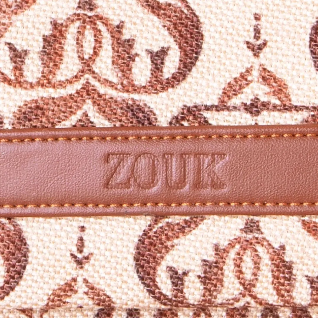 Chhavi Niwas Jhoomar Motif Classic Zipper Metal Wallet