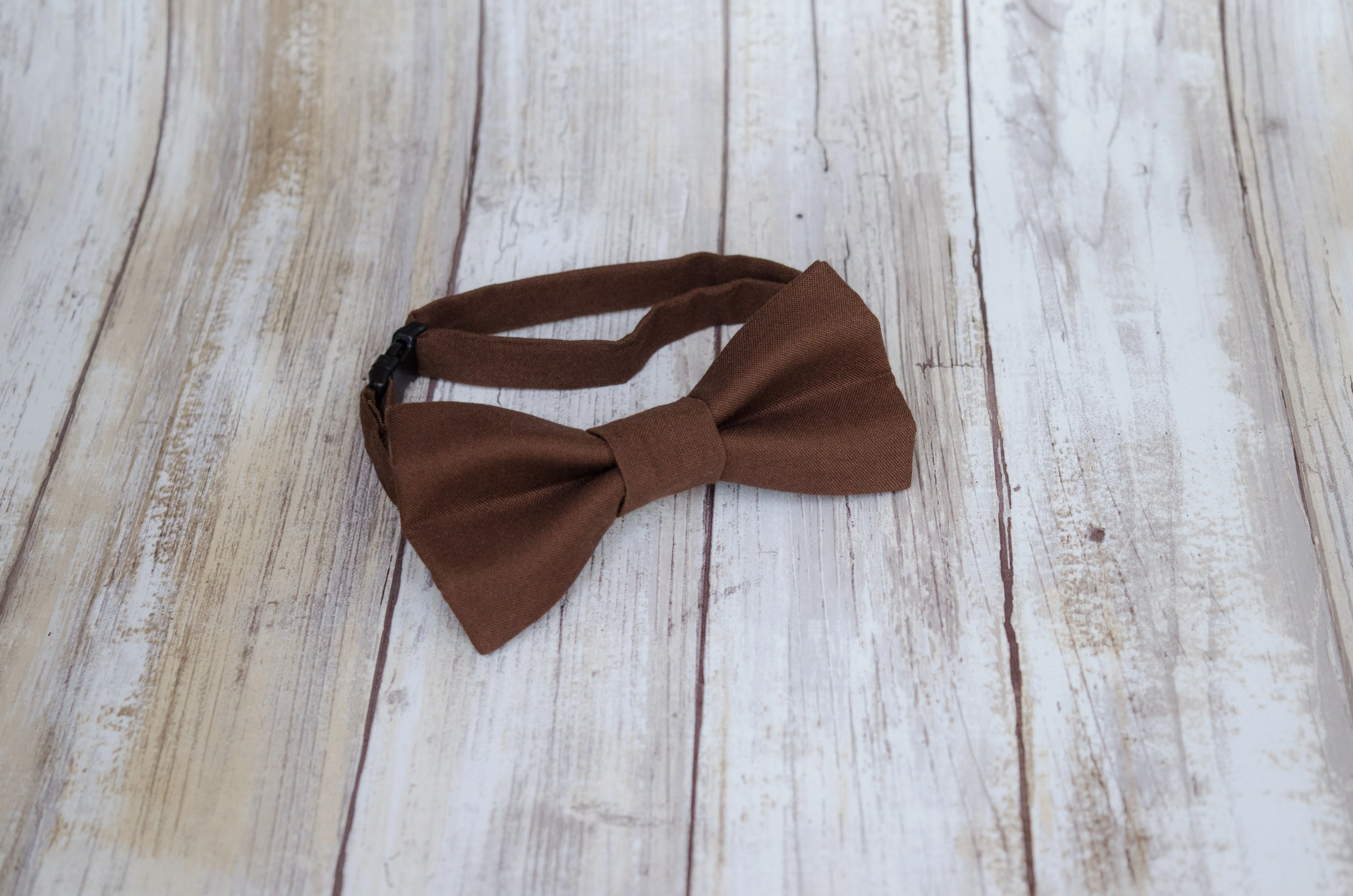 Chocolate Brown Bow Tie and/or Suspenders (71)