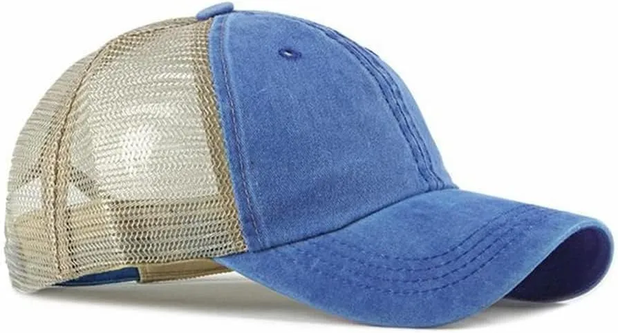 CLAPE Mesh Baseball Cap Summer Breathable Trucker Mesh Hat Golf Dad Hats Quick Dry Cool Hats Outdoor Sports Running Cap