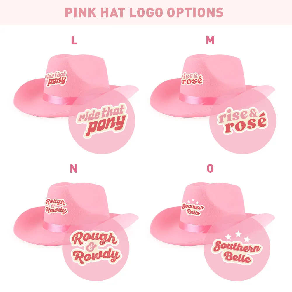Custom Sayings Cowgirl Hats