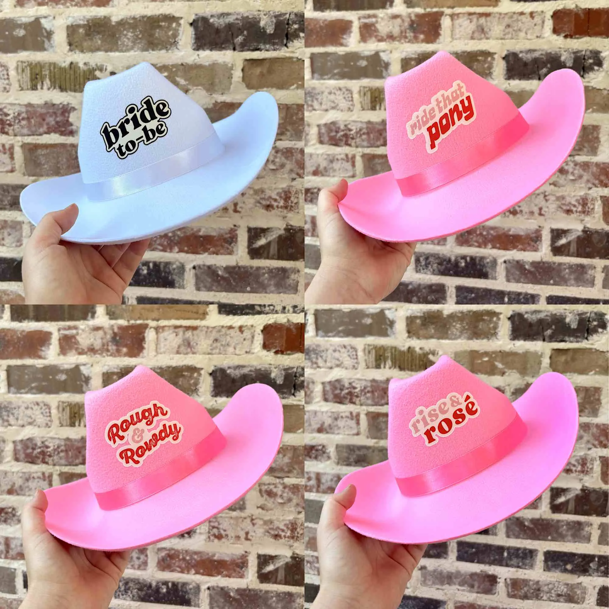 Custom Sayings Cowgirl Hats