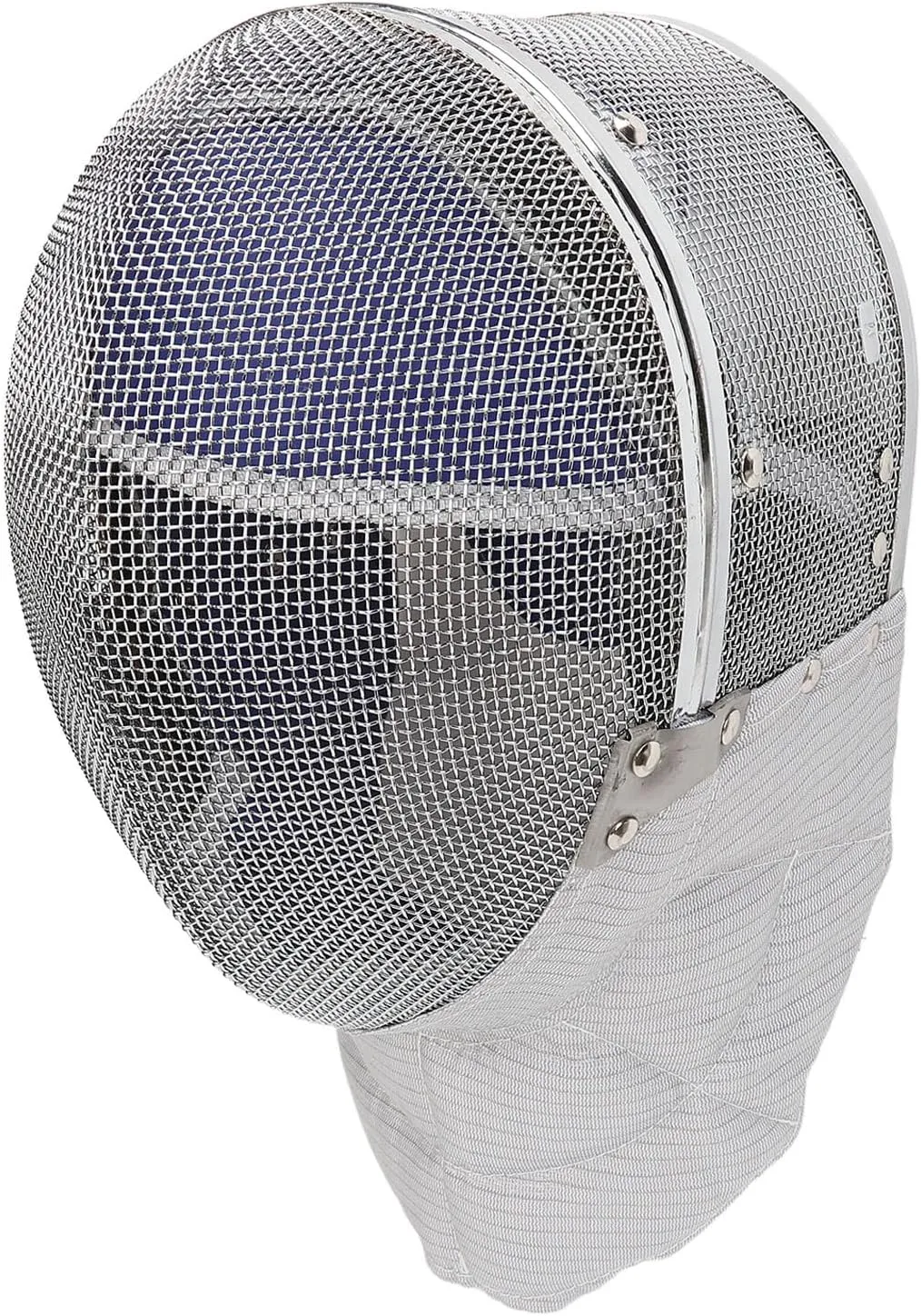 Fencing Helmet Steel Mesh Waterproof Lining Sword Face Guard for Competitions Sports Activities (M)