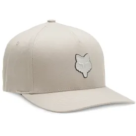 Fox Racing Fox Head Flexfit Hat Vintage White