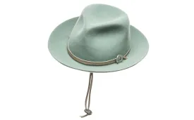 FRANKIE WOOL FEDORA HAT - THYME