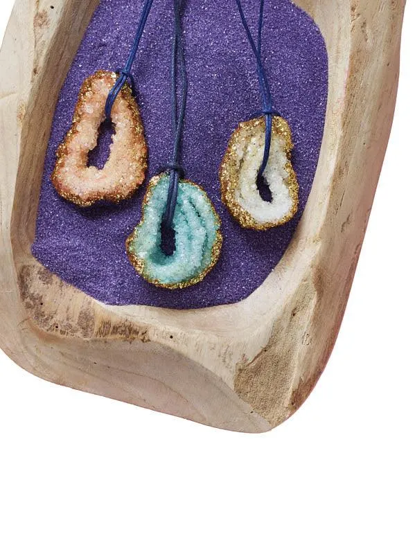 Grow Your Own Crystal Jewelry