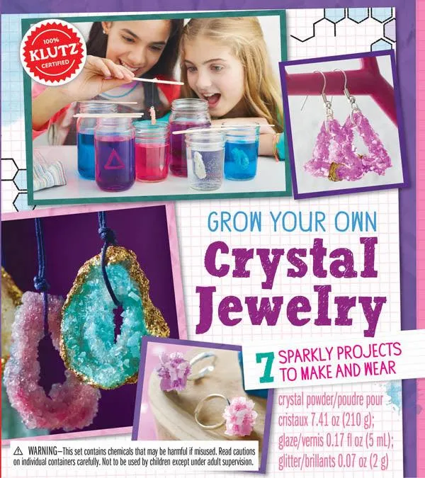 Grow Your Own Crystal Jewelry