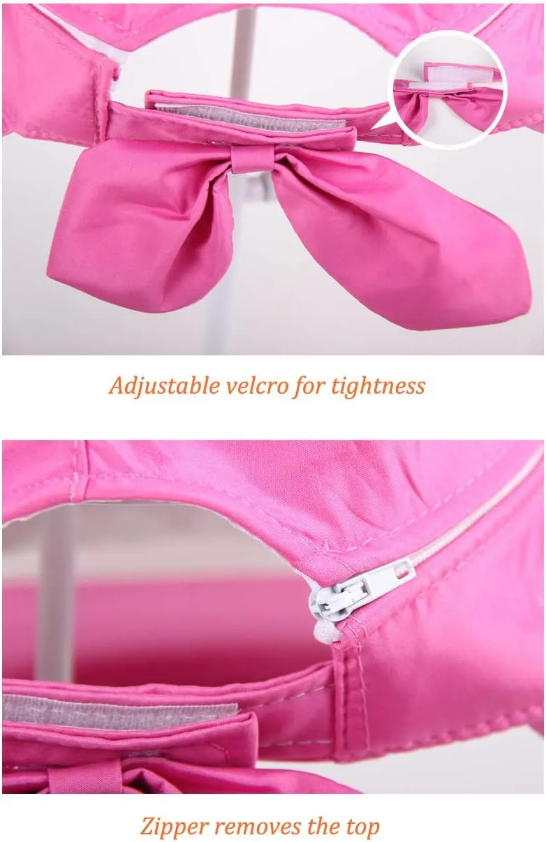 HINDAWI Sun Hats for Women with UV Protection Wide Brim Sun Hat Visor Summer Beach Outdoor Foldable Womens Cap