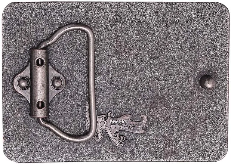 HUABOLA CALYN Belt Buckle Blank DIY Rectangle Western Rodeo Belt Buckles for Women Men