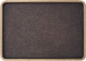 HUABOLA CALYN Belt Buckle Blank DIY Rectangle Western Rodeo Belt Buckles for Women Men