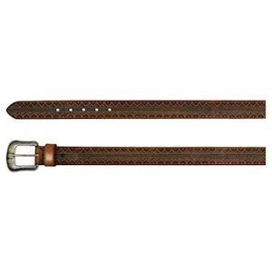 JP WEST MEN'S BELT AZTEC PATTERN 21993BE21