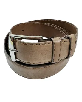 Kiton Belt Tan Leather Men Belt 110/ 44
