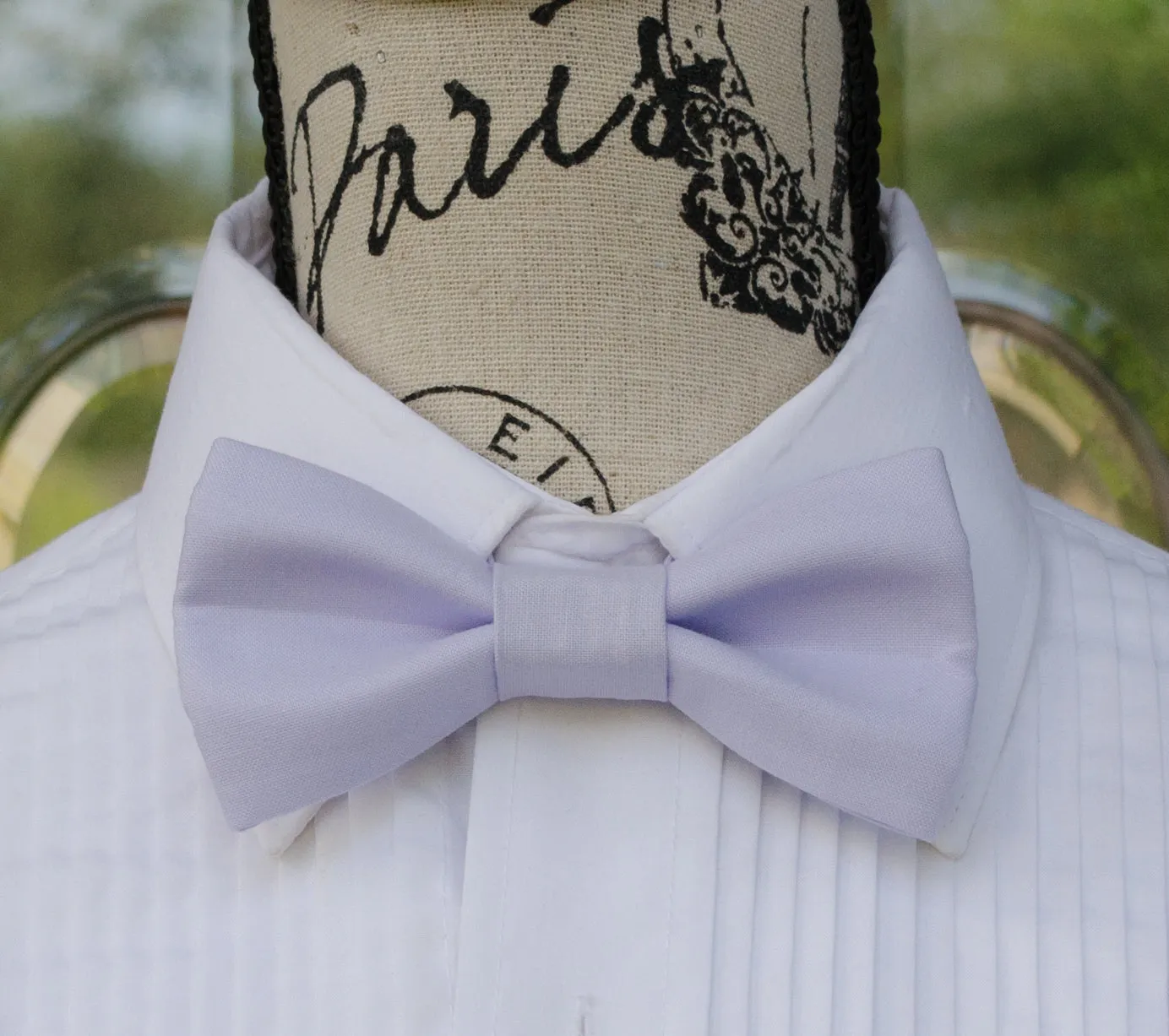 Light Lavender Bow Tie and/or Suspenders (33)