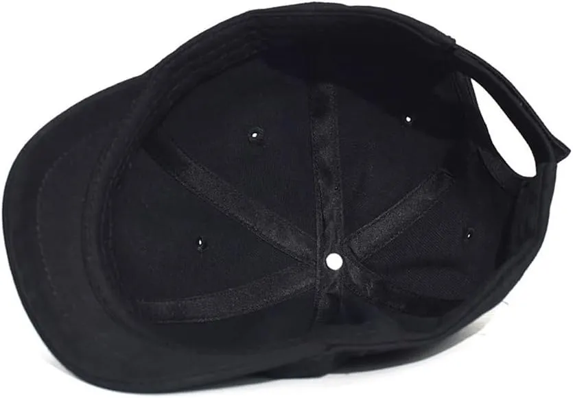 Men's Short Brim Baseball Cap Quick Dry Lightweight Breathable Adjustable Unstructured Dad Hat