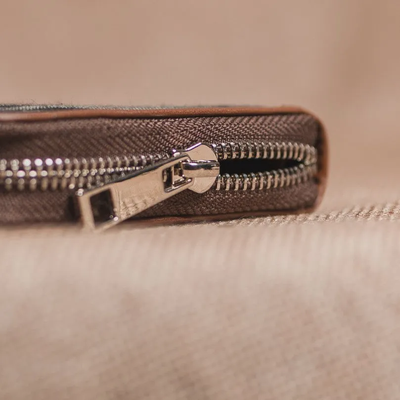 Mughal Art Multicolor Classic Zipper Metal Wallet