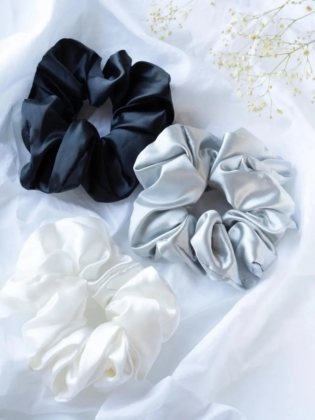 Mulberry Silk Statement Scrunchie