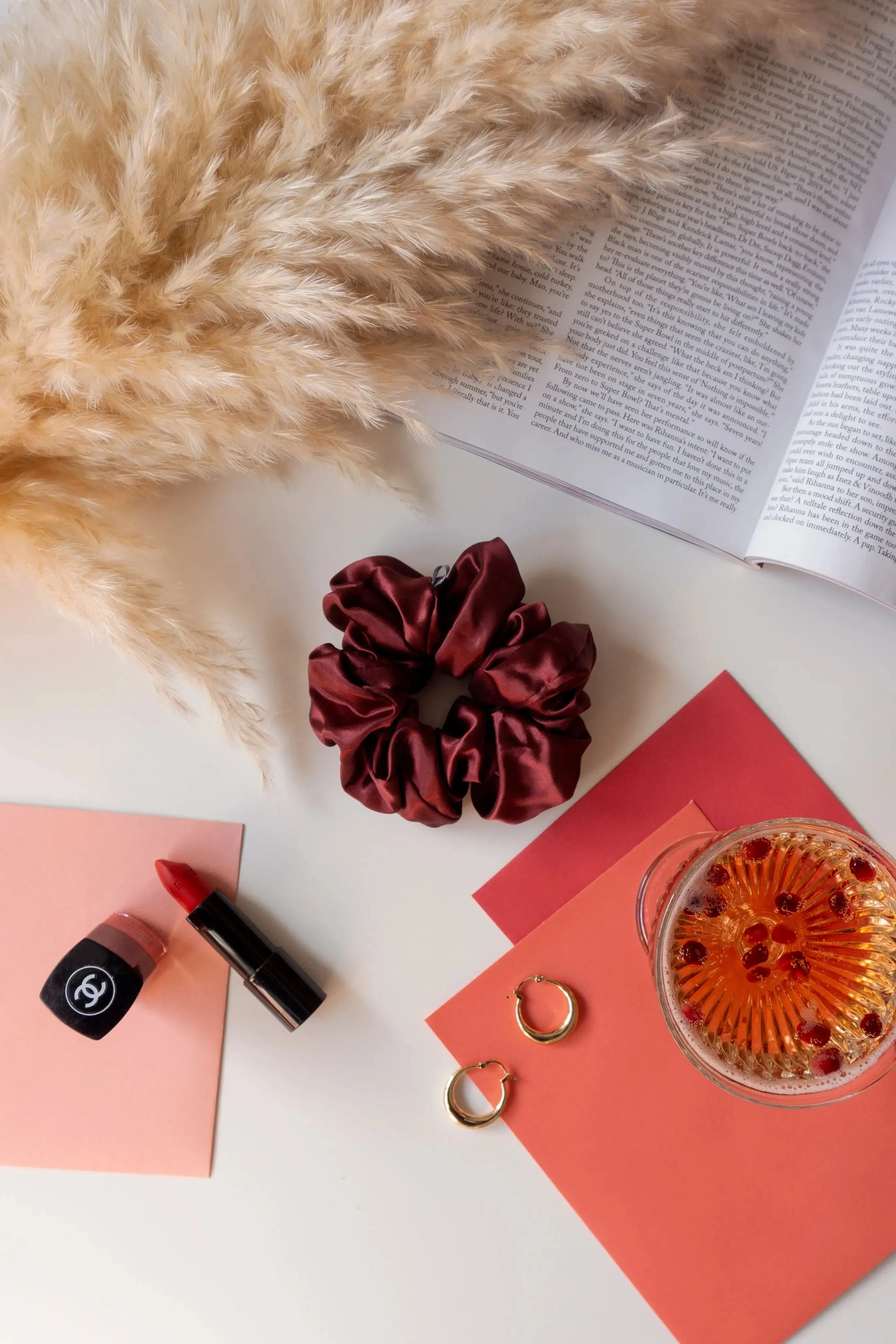 Mulberry Silk Statement Scrunchie