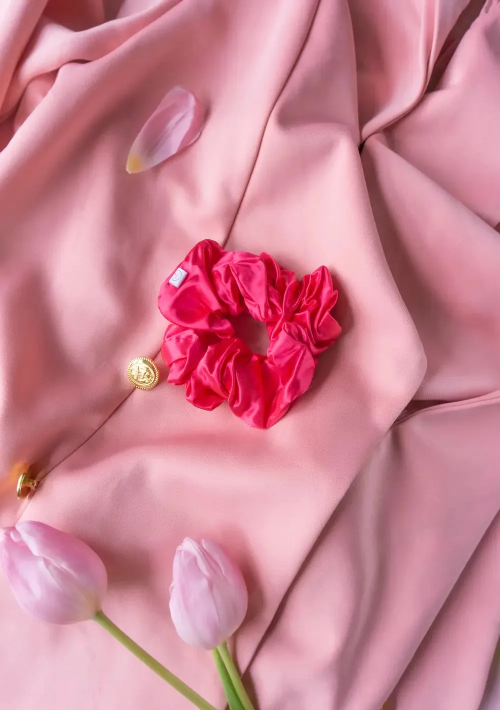 Mulberry Silk Statement Scrunchie
