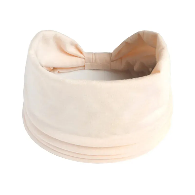 New Boho Solid Color Wide Headbands