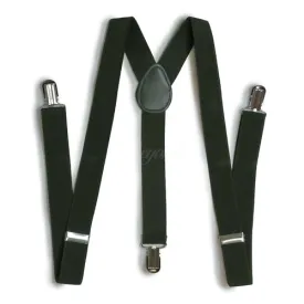 Olive Hunter Green Suspender
