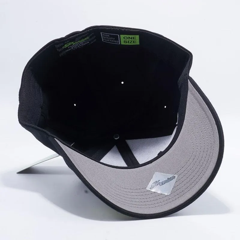 PB133 Pit Bull Comfort Fit One Size Baseball Caps [Black]