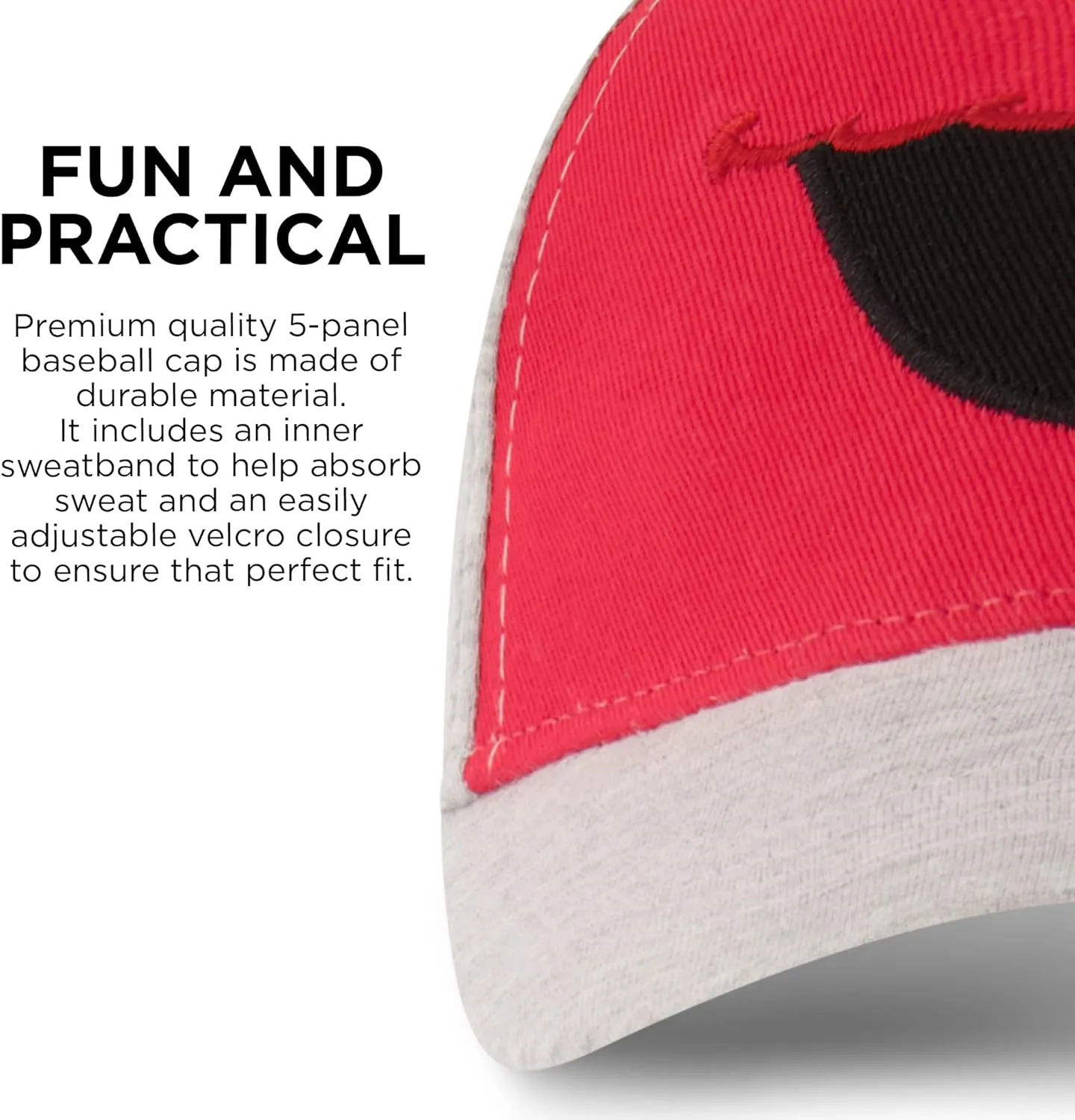 Sesame Street Boys' Elmo Toddler Baseball Hat