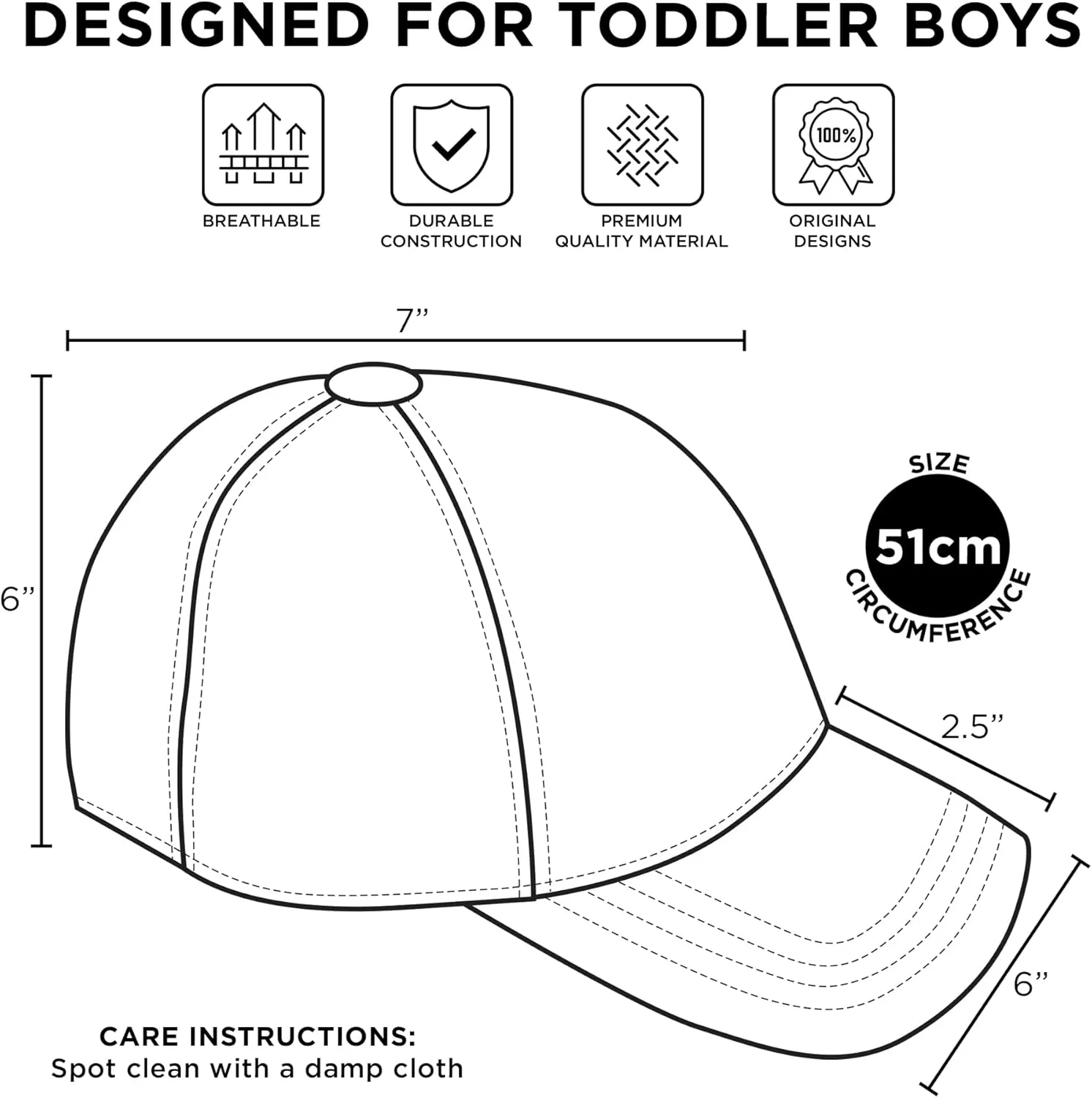 Sesame Street Boys' Elmo Toddler Baseball Hat