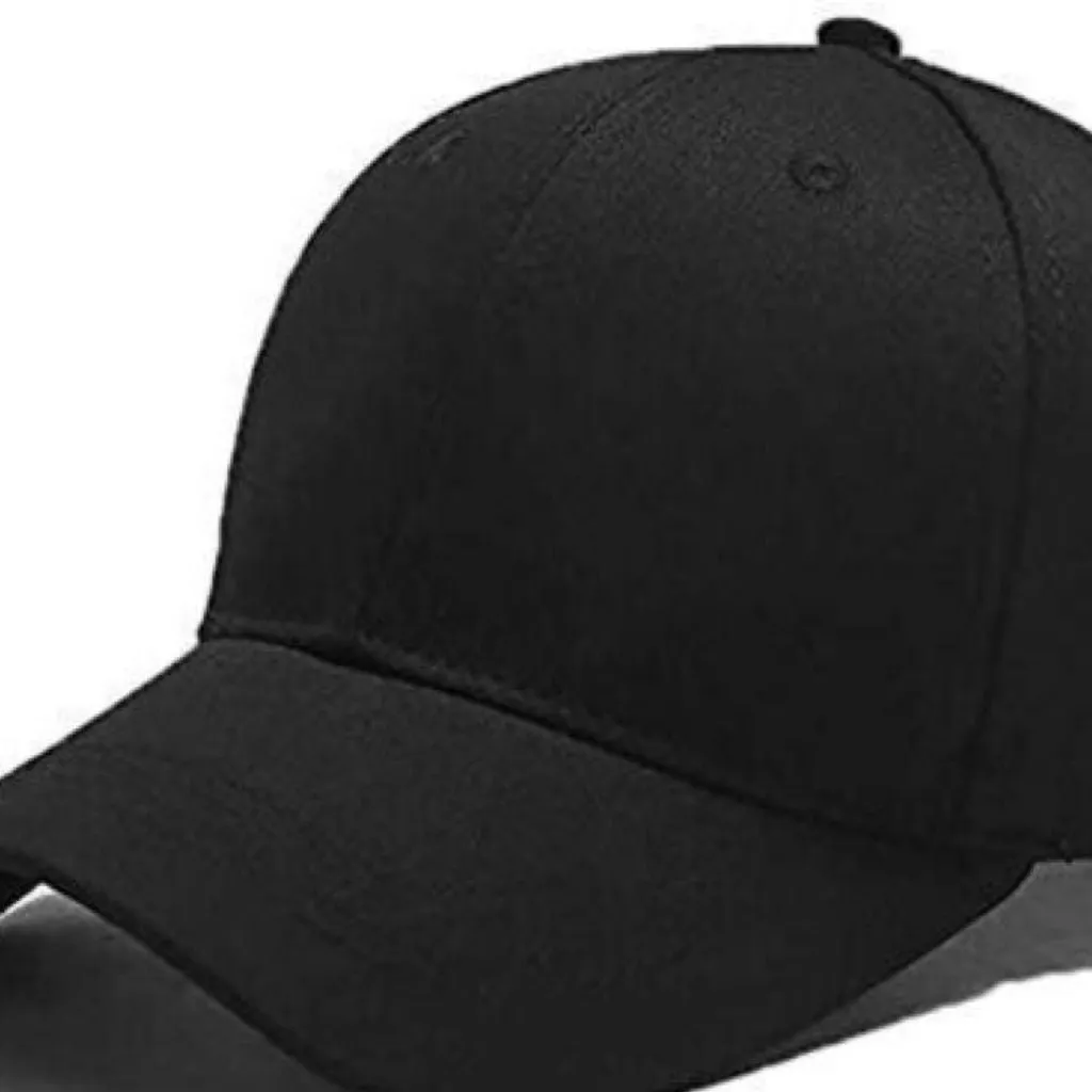 Solid Fancy Cotton Baseball Caps And Hats For Men