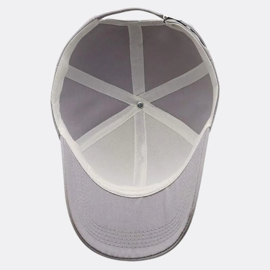 Solid Fancy Cotton Baseball Caps And Hats For Men