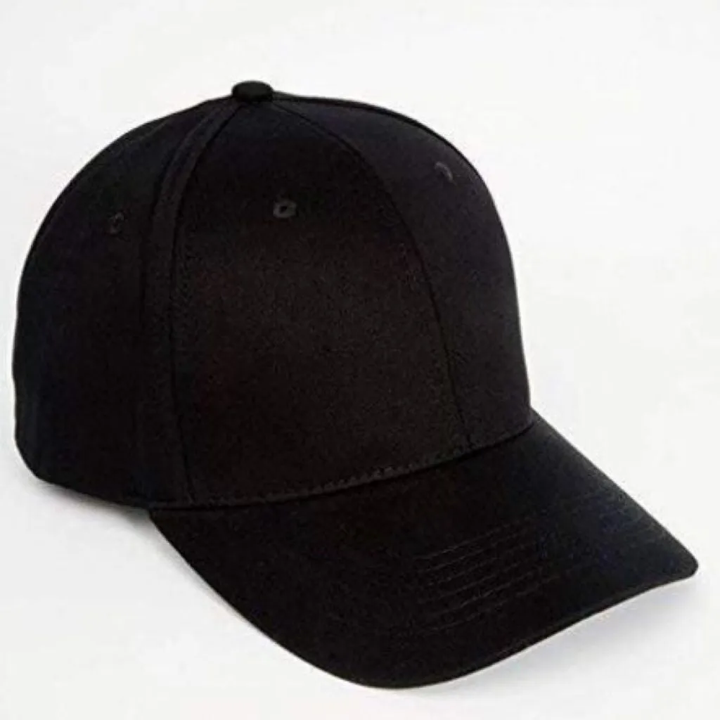 Solid Fancy Cotton Baseball Caps And Hats For Men