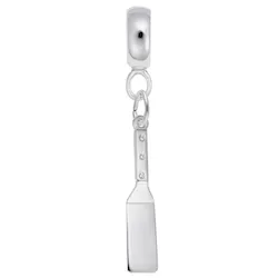 Spatula Charm Dangle Bead In Sterling Silver